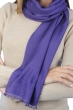Cashmere & Silk accessories scarves mufflers scarva mulberry purple 170x25cm